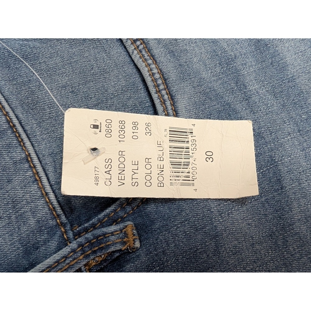 Pacsun High-Rise Jegging Womens 30 Blue Bone Super Stretch Skinny Jeans Denim - Picture 6 of 9